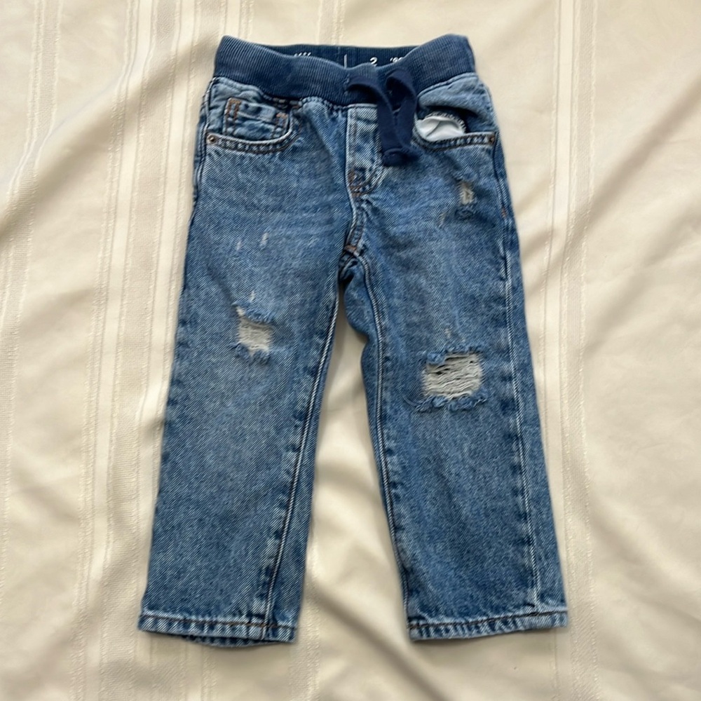 Baby Gap Sz 2 original 90s jeans soft denim euc bundle to save